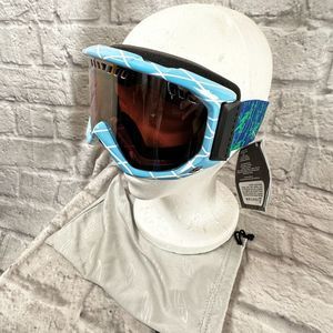 Smith Optics Adult Tinted Lens Adjustable Racing BMX Ski Goggles Carrying Bag